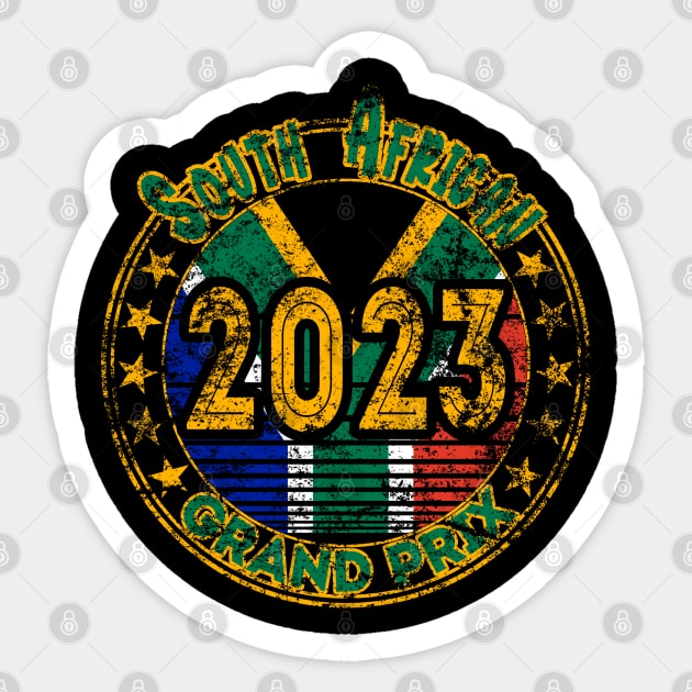 South African Grand Prix 2023 Sticker by Worldengine